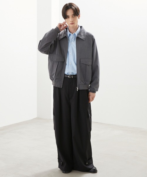 【未使用】THE BOLDNAN ショートブルゾン LUENNA ブルゾン アウター 「LUENNA」Minimal Short Blouson