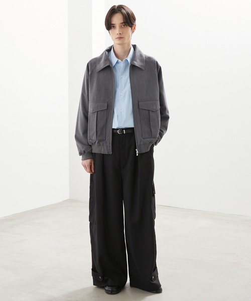 【未使用】THE BOLDNAN ショートブルゾン LUENNA ブルゾン アウター 「LUENNA」Minimal Short Blouson