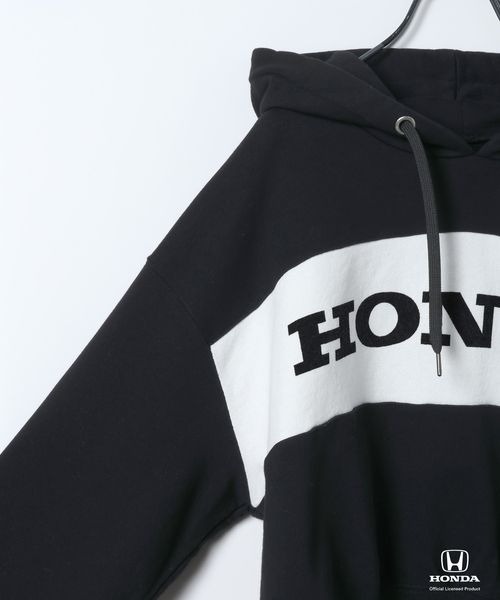 ロゴショートフーディ JEANASIS（ジーナシス） パーカー 「Honda」ロゴショートフーディLS
