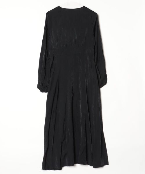 「ROSE BUD」 長袖ワンピース FREE ブラック レディース_画像2