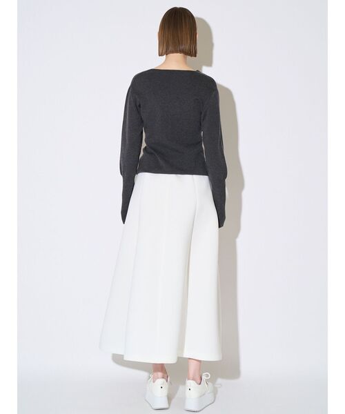 ELENDEEK（エレンディーク） スカート ジャージータックフレアスカート