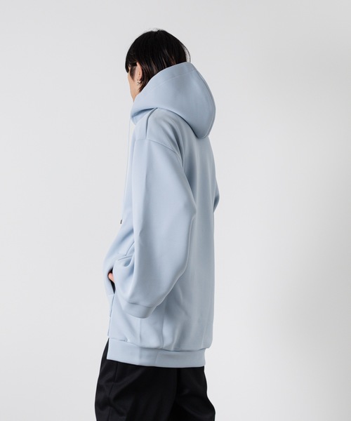 「ato」 プルオーバーパーカー 48 ライトグレー メンズ_画像3