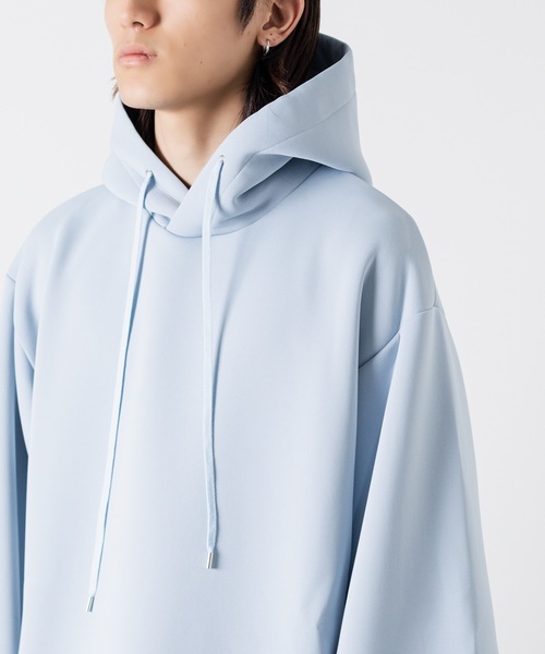 「ato」 プルオーバーパーカー 48 ライトグレー メンズ_画像5