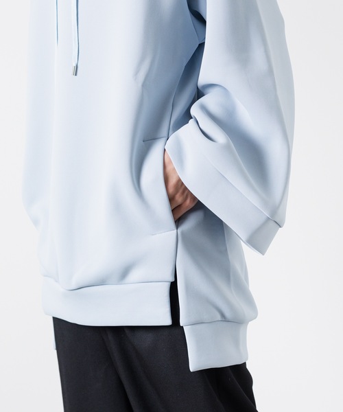 「ato」 プルオーバーパーカー 48 ライトグレー メンズ_画像6