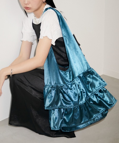 「Aunt Marie's」 トートバッグ FREE ブラック レディース_画像5