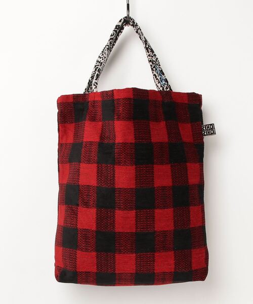 「BINDU」 トートバッグ ONE SIZE レッド レディース_画像2