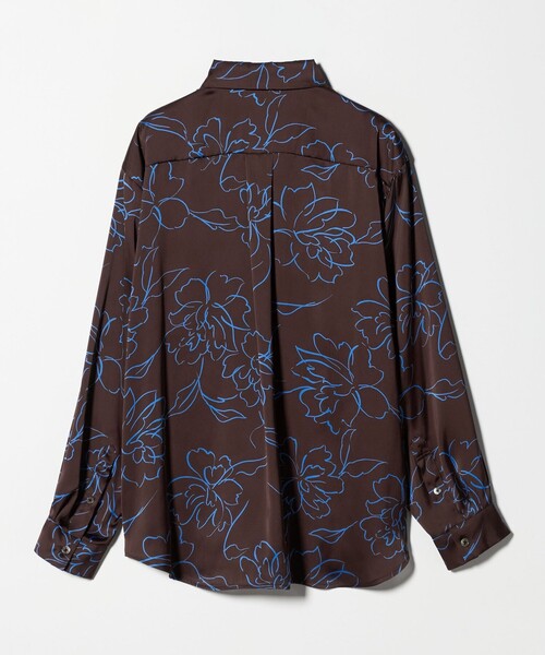 Q UNITED ARROWS ユナイテッドアローズ 花柄 ブラウス シャツ フラワー柄 ブラウス｜ユナイテッドアローズ公式通販 - UNITED ARROWS
