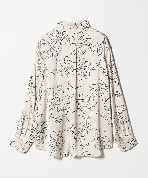 Z UNITEDARROWS 花柄 総柄 長袖 ブラウス シャツ トップス UNITED ARROWS - Z UNITEDARROWS 花柄 総柄 長袖 ブラウス シャツ