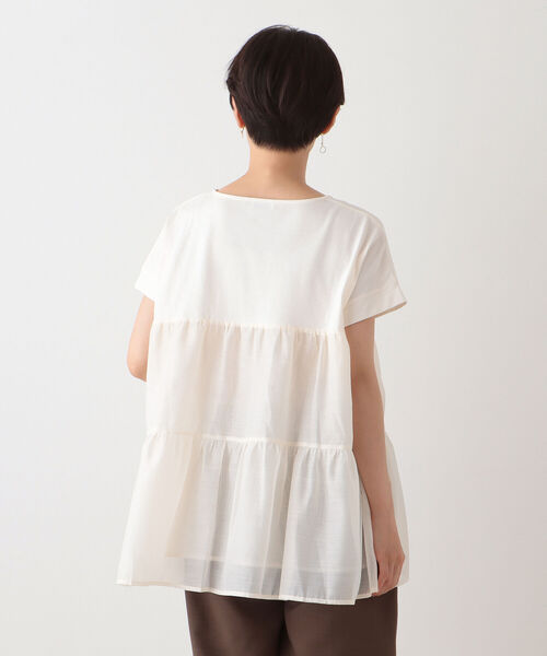「Afternoon Tea」 半袖カットソー MEDIUM ブルー レディース_画像8
