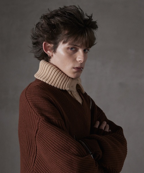 「GRANCY」 付け襟 FREE ブラック メンズ_画像7