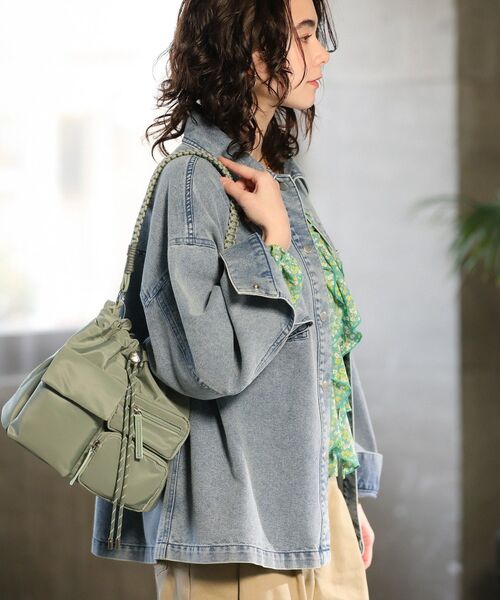 Green Parks（グリーンパークス） ショルダーバッグ バッグ 「10ポケ