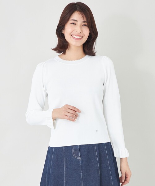 TO BE CHIC（トゥー ビー シック） ニット セーター ラメアクセント