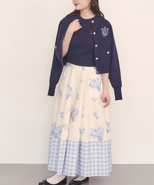 Cath Kidston（キャス・キッドソン） ロング スカート 夏 ボリューム