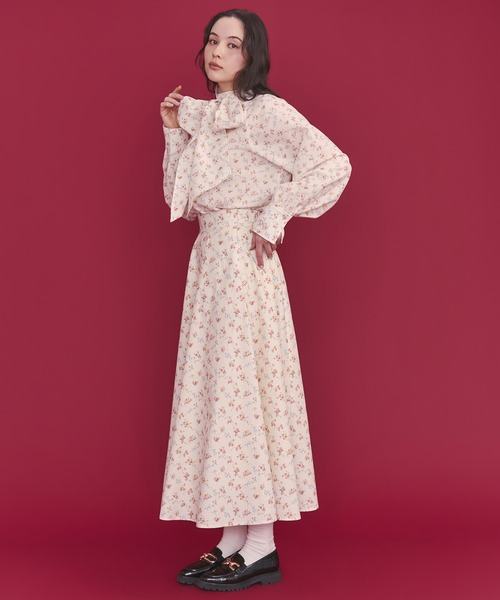 Cath Kidston（キャス・キッドソン） ロング スカート 夏 ボリューム