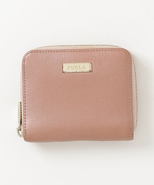 フルラ  財布　二つ折　ピンク　美品　武蔵小杉 FURLA（フルラ） 財布 レディース 2つ折り 折財布 コンパクト