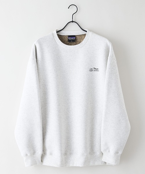 「ragged mountain」 スウェットカットソー MEDIUM チャコールグレー メンズ_画像2