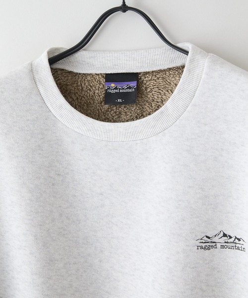 「ragged mountain」 スウェットカットソー MEDIUM チャコールグレー メンズ_画像5