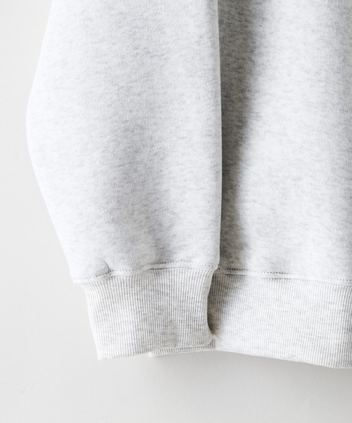 「ragged mountain」 スウェットカットソー MEDIUM チャコールグレー メンズ_画像6