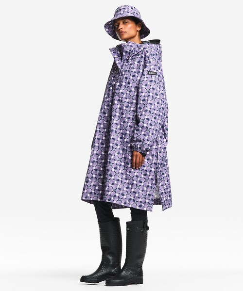 AIGLE（エーグル） レインコート カッパ 防水 軽量 パッカブルポンチョ