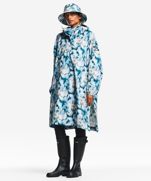 AIGLE（エーグル） レインコート カッパ 防水 軽量 パッカブルポンチョ