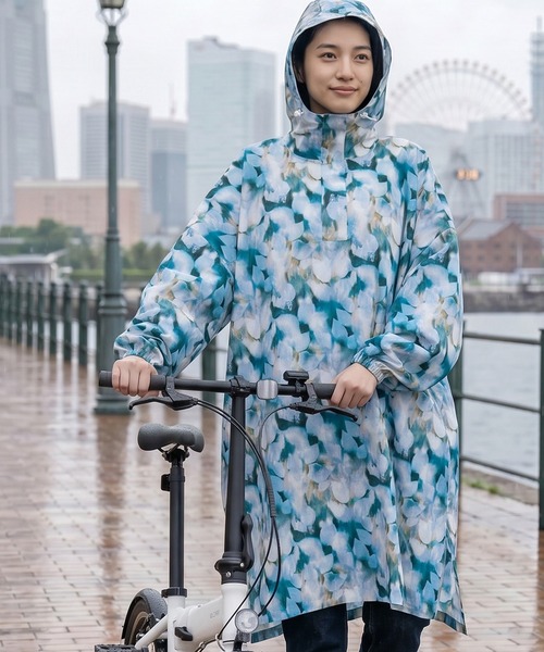 AIGLE（エーグル） カッパ レインコート カッパ 防水 軽量 パッカブル