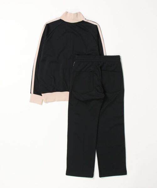 「Ray BEAMS」 セットアップジャージ M グリーン レディース_画像2