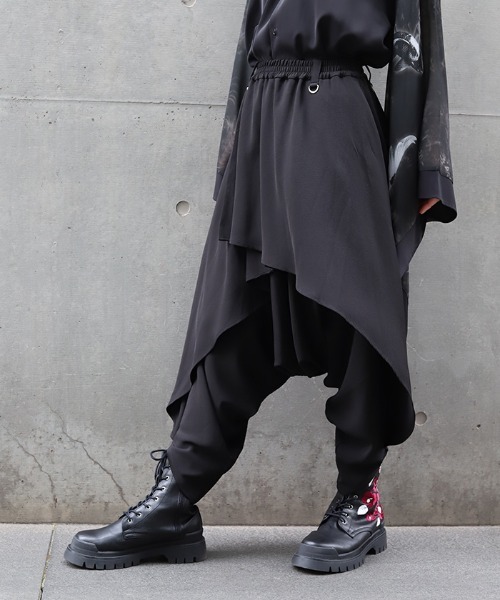 REZEN（リゼン） パンツ イレヘムサルエルパンツ メンズ レディース