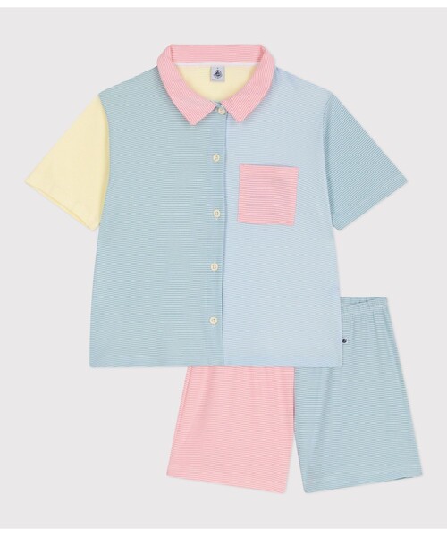 PETIT BATEAU（プチバトー） パジャマ ルームウェア ミラレ半袖