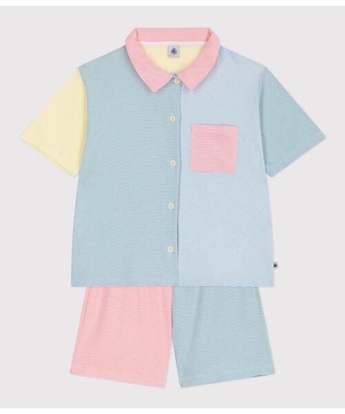 PETIT BATEAU（プチバトー） パジャマ ルームウェア ミラレ半袖