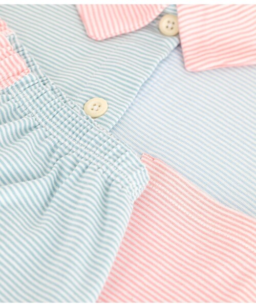 PETIT BATEAU（プチバトー） パジャマ ルームウェア ミラレ半袖