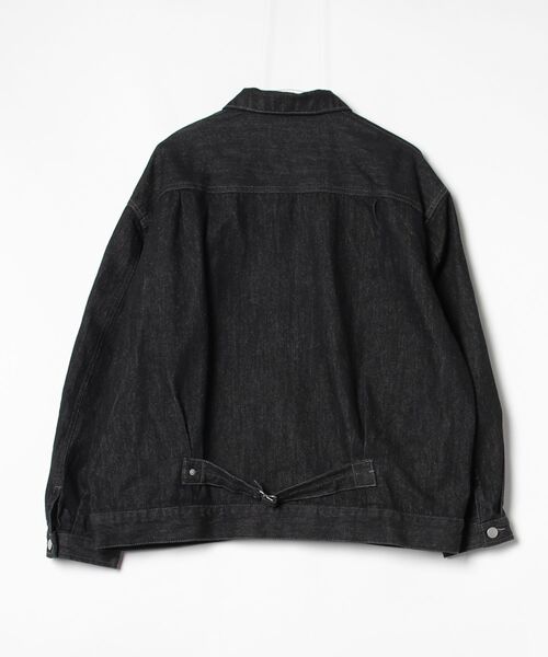 「WYM LIDNM」 デニムジャケット M ブラック メンズの画像