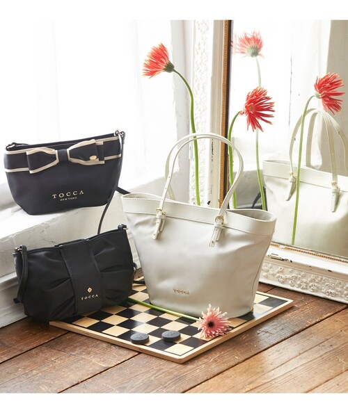 新品未使用◆TOCCA(トッカ)ショルダートートバッグ TOCCA（トッカ） ショルダーバッグ F ブラック レディース : ZOZOTOWN