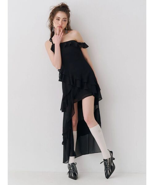 EVRIS（エヴリス） 厚底 サンダル 「厚底」スパイクヒールサンダル