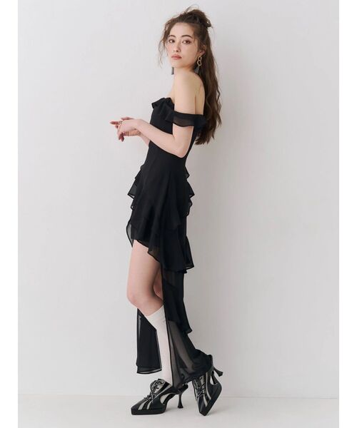 EVRIS（エヴリス） 厚底 サンダル 「厚底」スパイクヒールサンダル