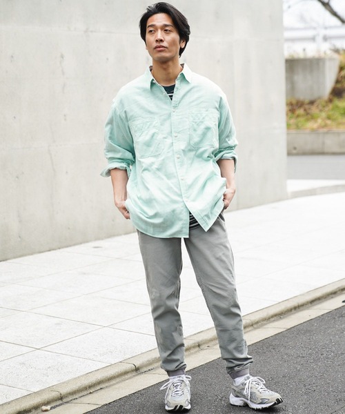 BAYFLOW（ベイフロー） シャツ ダブルガーゼシャツ メンズ : ZOZOTOWN