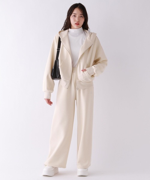「repipi armario」 「KIDS」スウェットパンツ SMALL アイボリー キッズ_画像3