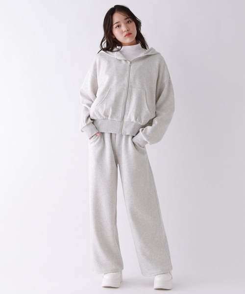 「repipi armario」 「KIDS」スウェットパンツ SMALL アイボリー キッズ_画像8