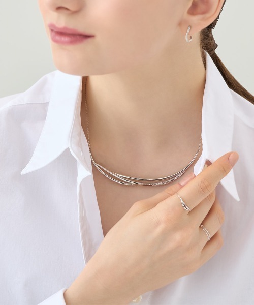 ネックレス 「Spring Summer Collection」 シルバー ネックレス レディースの画像