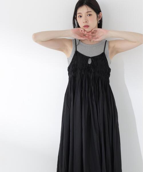 ワンピース 「ａ」タックキャミワンピース / 1216149500の画像