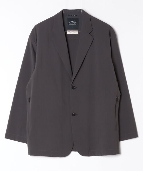 BEAUTY＆YOUTH UNITED ARROWS テーラードジャケット L ダークグレー