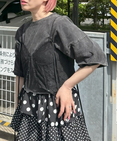 Alley Tokyo 「復刻！」コルセットレースキャミ レディース : ZOZOTOWN