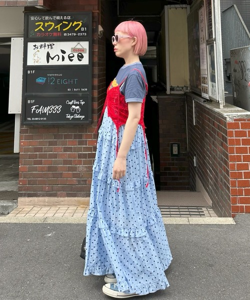Alley Tokyo 「復刻！」コルセットレースキャミ レディース : ZOZOTOWN