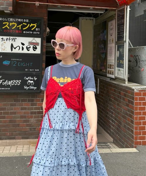 Alley Tokyo 「復刻！」コルセットレースキャミ レディース : ZOZOTOWN