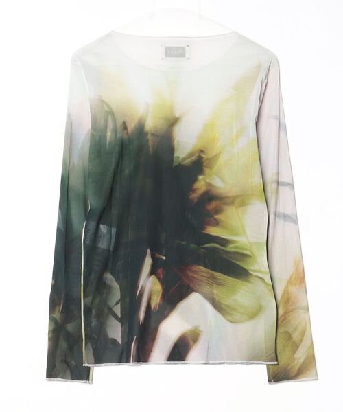 「TAAKK」 長袖Tシャツ 1 グリーン メンズ_画像2