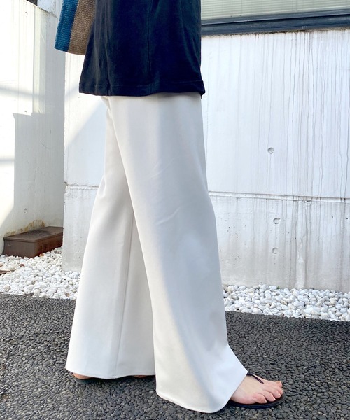 「SHENERY」 パンツ 36 ライトグレー レディース_画像7