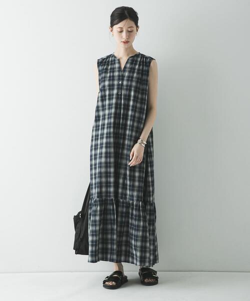 URBAN RESEARCH（アーバンリサーチ） ワンピース サッカーチェック
