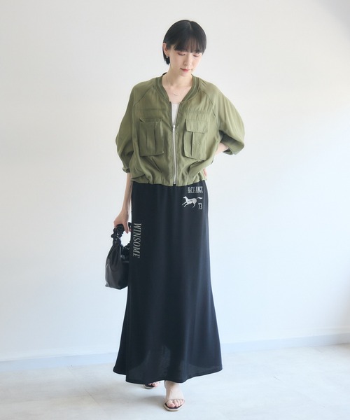 タグ付き　新品　Paradise Picnic　33℃　ピグメントシアーブルゾン Paradise Picnic（パラダイスピクニック） ブルゾン アウター 33
