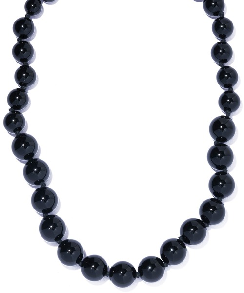 ネックレス 「IRIS 47」gordian knot necklace onyx/ゴーディアン ノット ネックレス オニキス VSJ17 レディースの画像