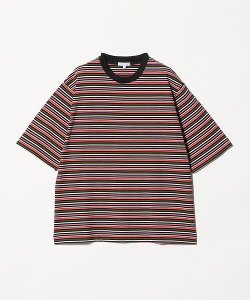 A DAY IN THE LIFE tシャツ ラスティック ボーダー リラックス
