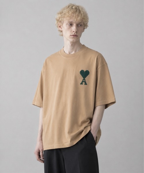 AMI Alexandre Mattiussi tシャツ 「AMI PARIS」アミ パリス ヘビー